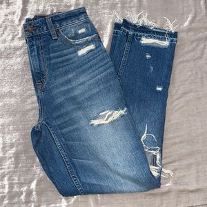 Abercrombie & Fitch Annie Girlfriend High Rise Jeans Size 24